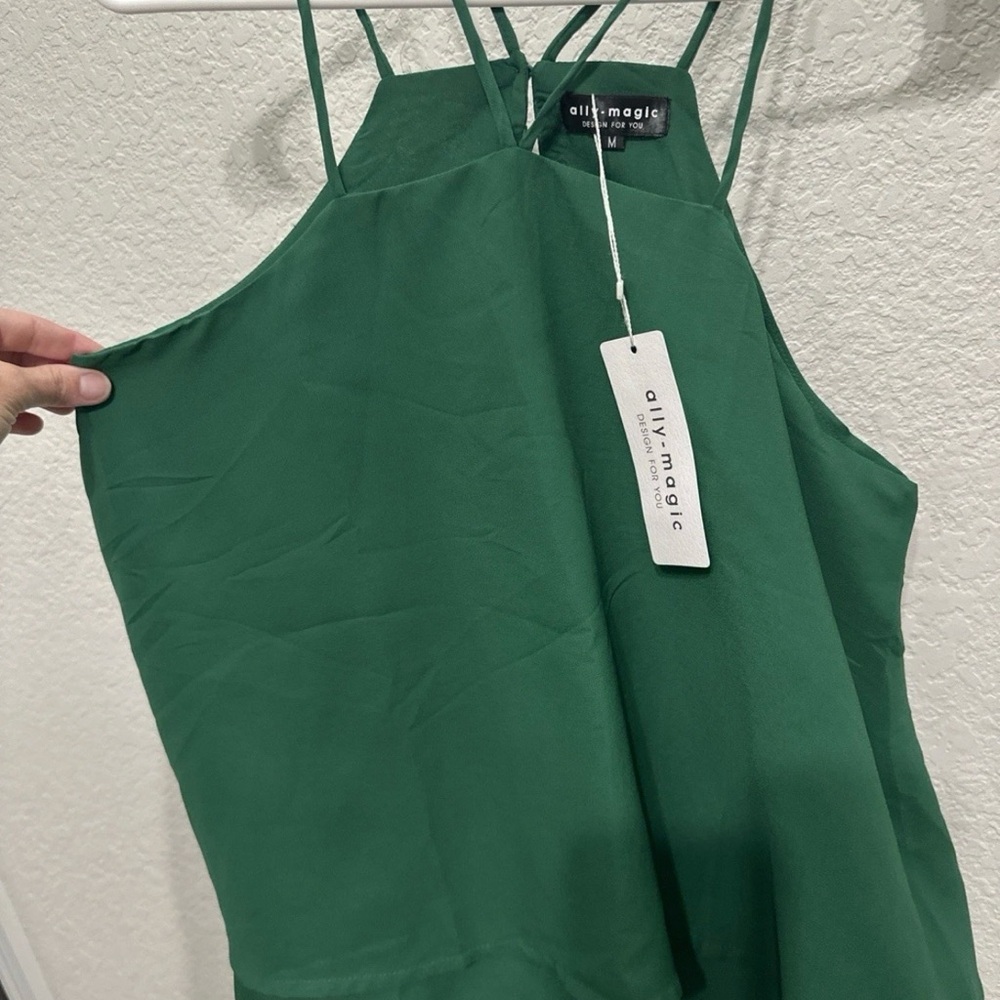 Green Women's Tank Top